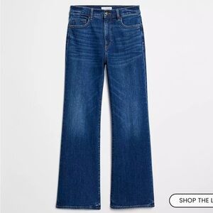 Loft Relaxed Flare jeans in medium wash
